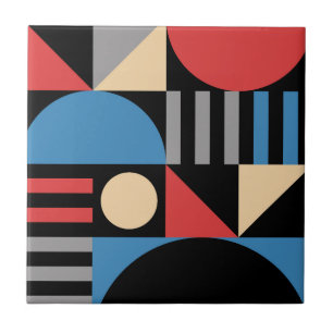 Abstrato moderno de Meio século geométrico mínimo