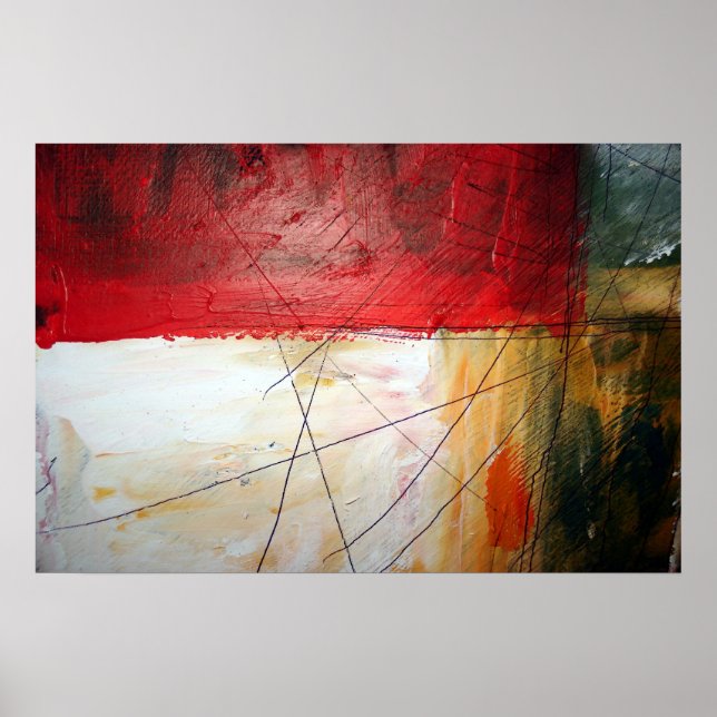 Abstrato moderno - Posters de arte minimalistas (Frente)