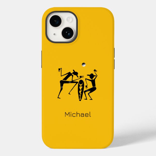 Abstrato Moonlight Dance Orange (Verso)