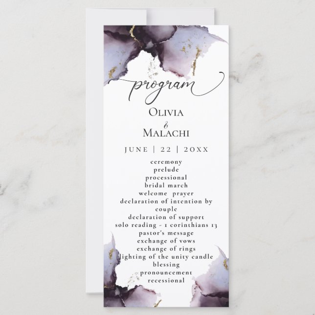 Abstrato Muted Ametyst Heather Purple (Frente)