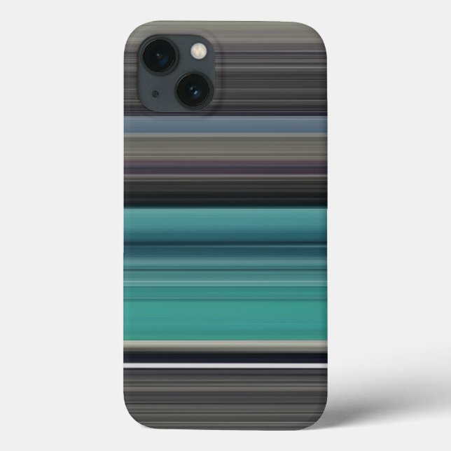Abstrato nº 1: capas de iphone de camisolas e cinz (Verso)
