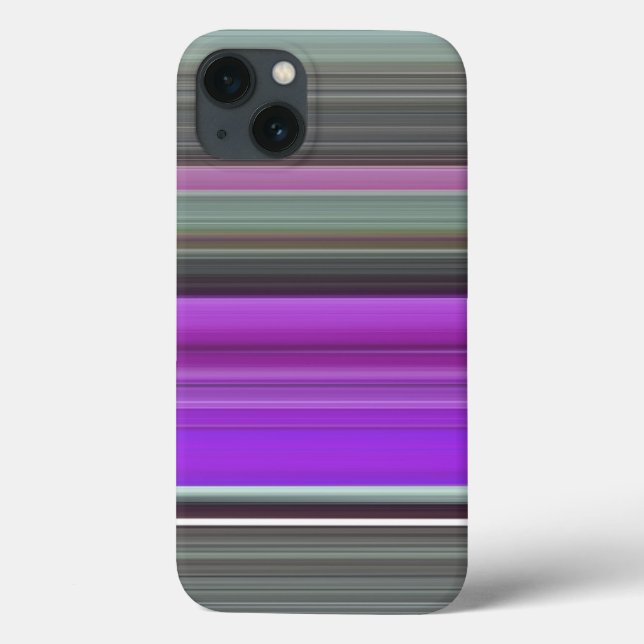 Abstrato nº 1: capas de iphone de gabinete roxa e  (Verso)
