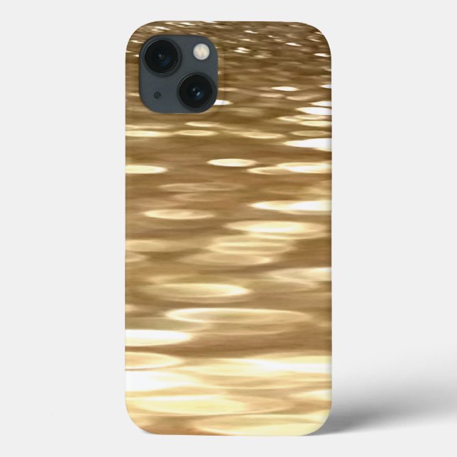 Abstrato nº 3: capas de iphone Dourada do gabinete (Verso)