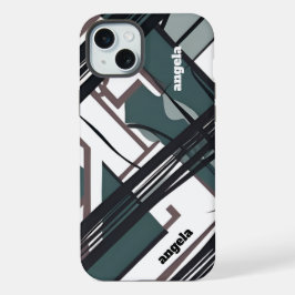 abstrato na moda moderno, verde negro