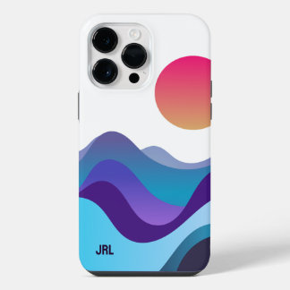 Abstrato Oceano Personalizado Ondas Sun Mínimo Bra