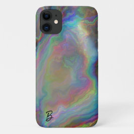 Abstrato Opal Agate Capa de telefone Personalizada