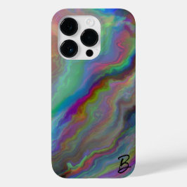 Abstrato Opal Agate Capa de telefone Personalizada