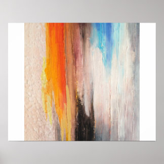 Abstrato Original Art Poster