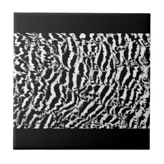 Abstrato padrão azulejo preto e branco