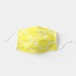 Abstrato - Padrão de Seta Amarelo Branco