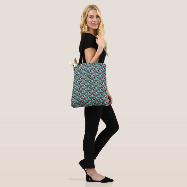 Abstrato padrão design 1208 - Tote Bag (No(a) Modelo)