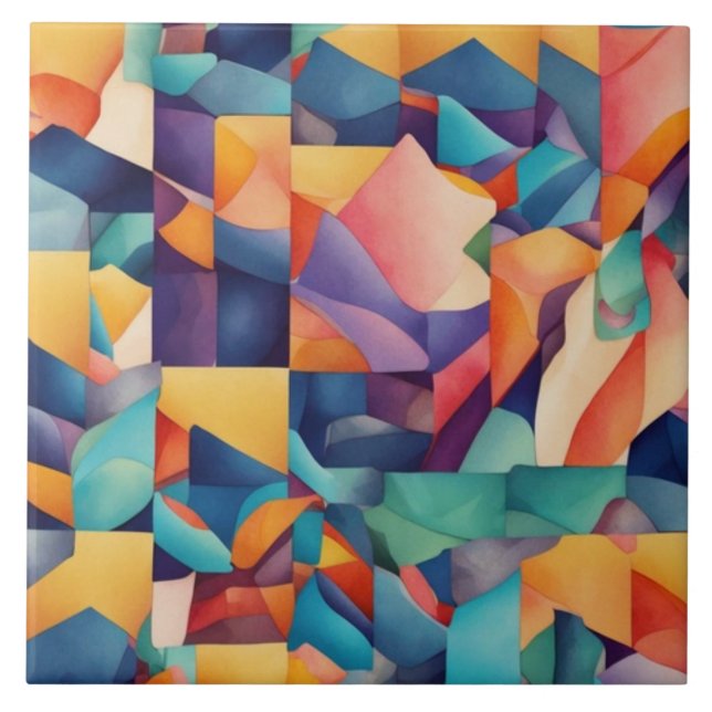 Abstrato Padrões inspirados por elementos (Frente)