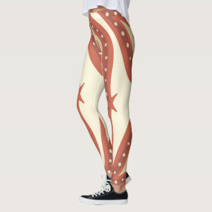 Abstrato Paisley Leggings