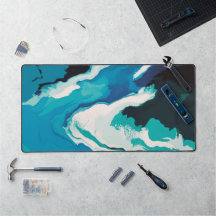 Abstrato Pastel Paint Lagoon Edition