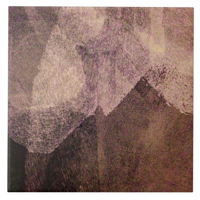 Abstrato pintura cor-de-rosa marrom pincel (Frente)