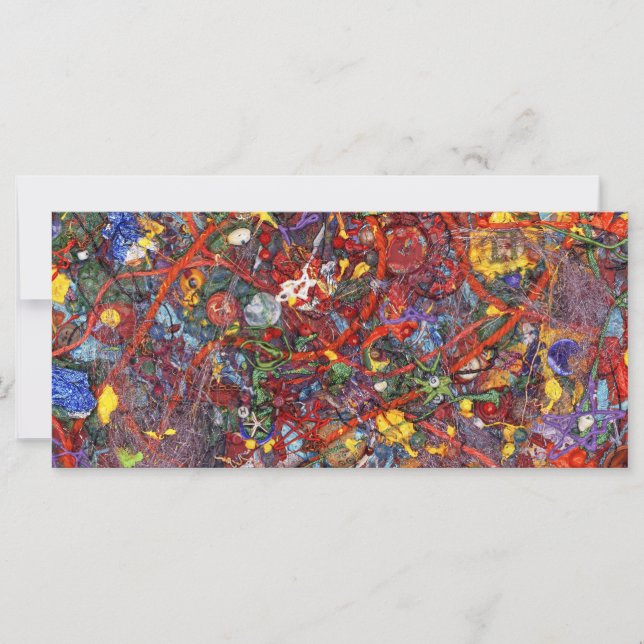 Abstrato - Pintura do Tecido - Sanidade (Frente)