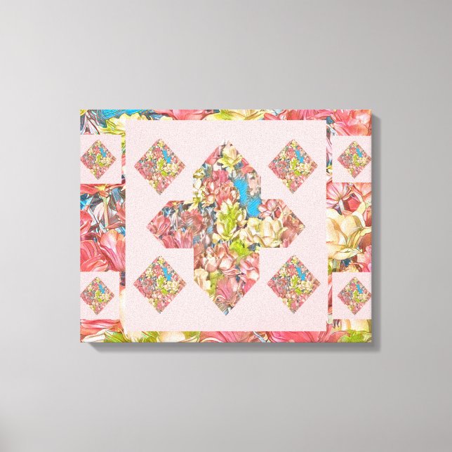 Abstrato Plus - Sinal de Arte Canvas de Cravagem ( (Frente)