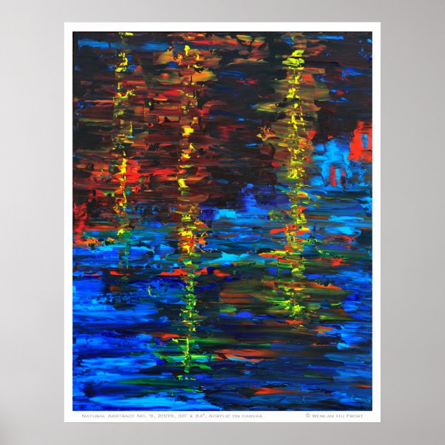 Abstrato Poster (Frente)