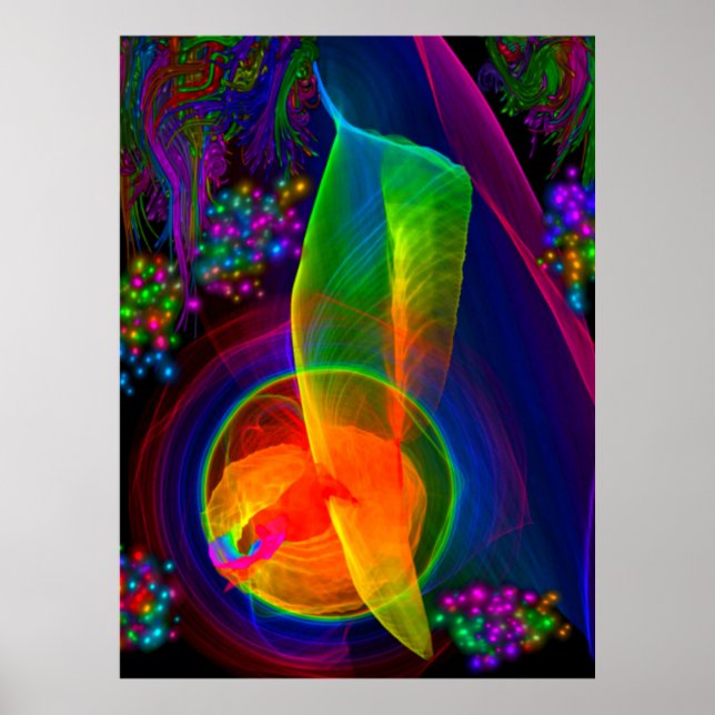 Abstrato Poster (Frente)