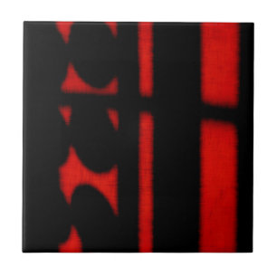 Abstrato preto e vermelho