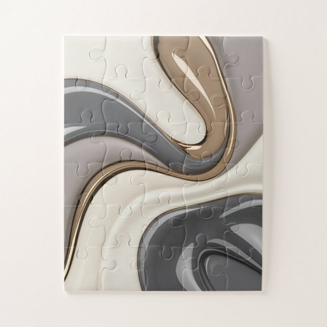 abstrato quebra-cabeça no na moda (Vertical)