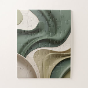 abstrato quebra-cabeça no na moda