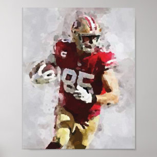 Abstrato-retro poster americano