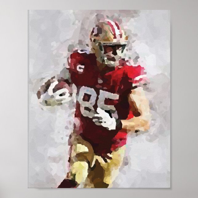 Abstrato-retro poster americano (Frente)