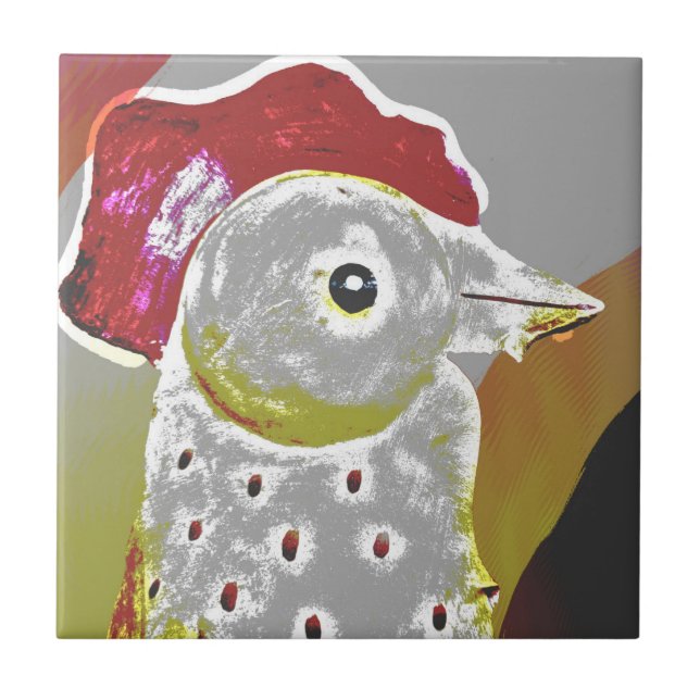 Abstrato Rooster 6 (Frente)