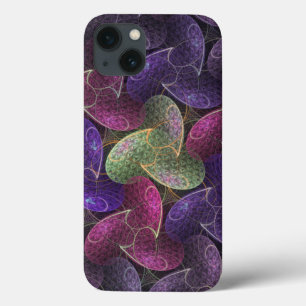 Abstrato Roxo Infinito