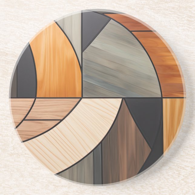 Abstrato Sandstone Porta copos (Frente)