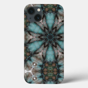 Abstrato Sci-fi Turquoise Star Windmill