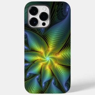 Abstrato Star, Ouro Verde brilhante Arte Fractal