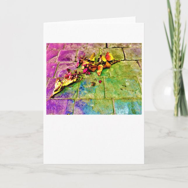 Abstrato Street View 718, cartão (Frente)