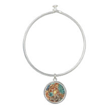 Abstrato Sun Bracelet de Sterling por Joya Eve