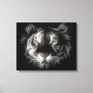 Abstrato Tiger Canvas