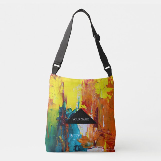 ABSTRATO Tote BAG COLORIDO (Frente)