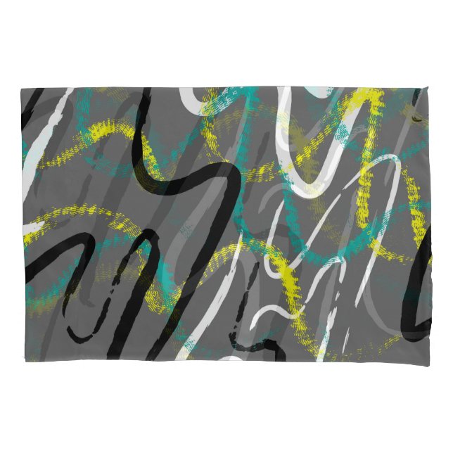Abstrato Urban: Grunge Wave Lines. (Frente)