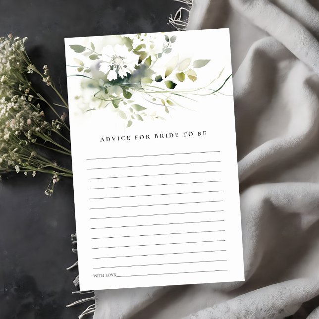 Abstrato Verde Aconselhamento Floral Chá de fralda (Criador carregado)