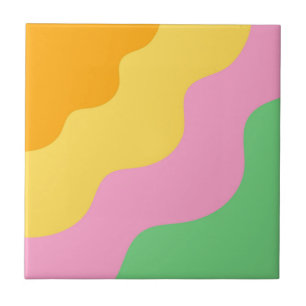 Abstrato Verde Cor-de-rosa Verde Cinza Moderna