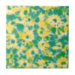 Abstrato Verde e Amarelo Coletor de Água
