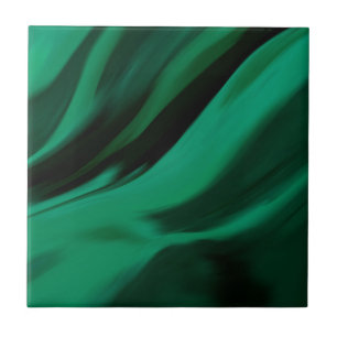 Abstrato Verde Escuro Emerald