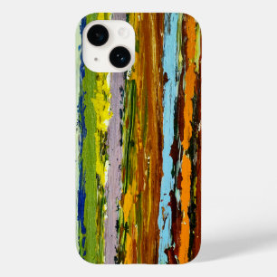 Abstrato Vertical Paint Streams