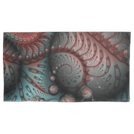 Abstrato Vivid Fantasy Fractal Art Brown Blue