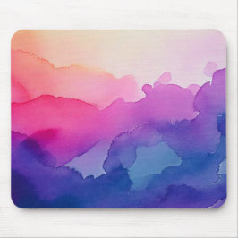 Abstrato Watercolor texture Mouse Pad