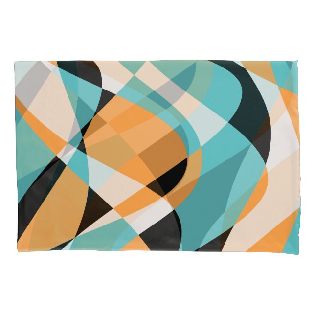 Abstrato Waves - Design sem costura padrão (Frente)