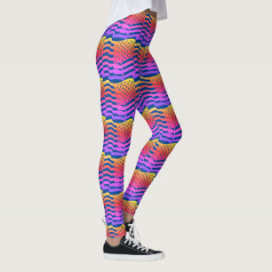 Abstrato Yoga Lady Leggings