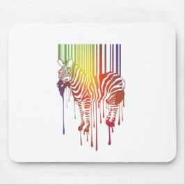 Abstrato Zebra Mousepad