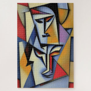 Abstrato Zen Cubist Quebra-cabeça