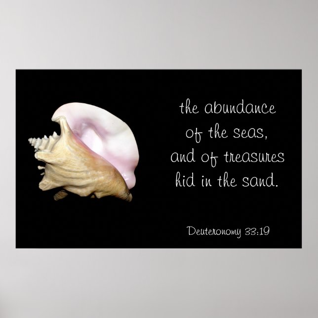 Abundância Da Poster Do Mar (Frente)